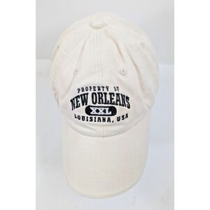 New Orleans XXL Louisiana Hat Cap Strap Back Adult One Size Bullet Line Headwear